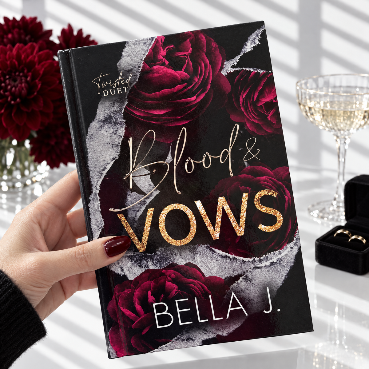 Blood and Vows by Bella J., signed discreet cover edition