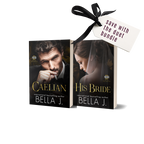 Caelian Duet signed paperback bundle by Bella J., model covers: Caelian, His Bride